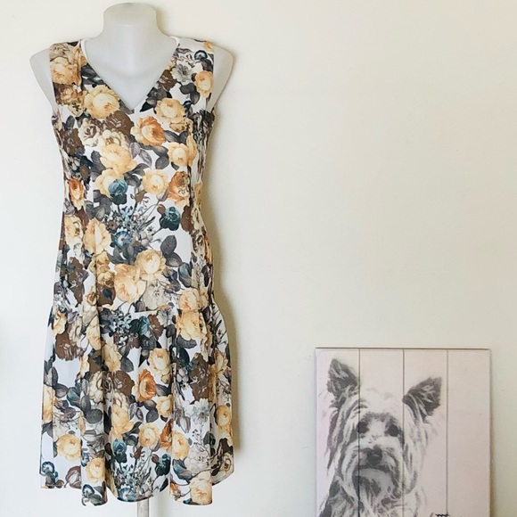 Relished Floral Flurries Drop waist Dress lowered! - Picture 1 of 4